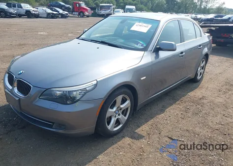 2008 BMW 535Xi z USA, uszkodzony, nr VIN WBANV93598CW55221